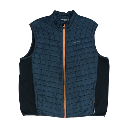 Gray Color Block Vest