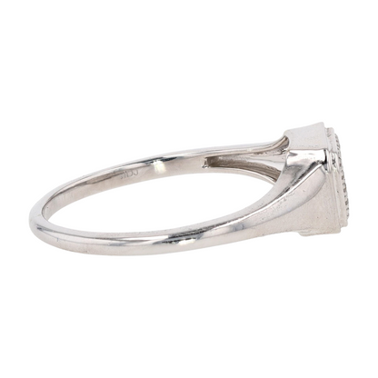 1/10 ctw 14K White Gold Diamond Fashion Ring