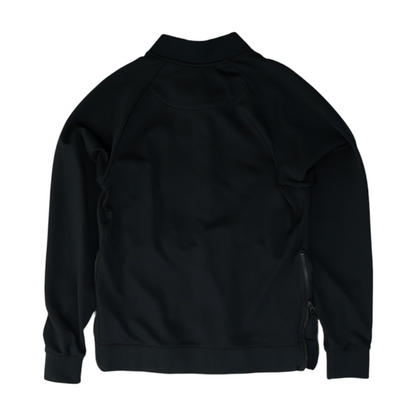 Black Solid Active Jacket