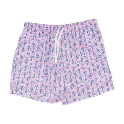 Pink Tropical Swim Bottom