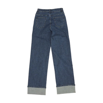 Navy High Rise Jeans