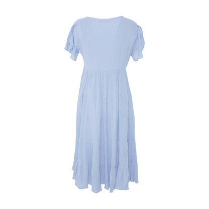 Blue Petite Midi Dress