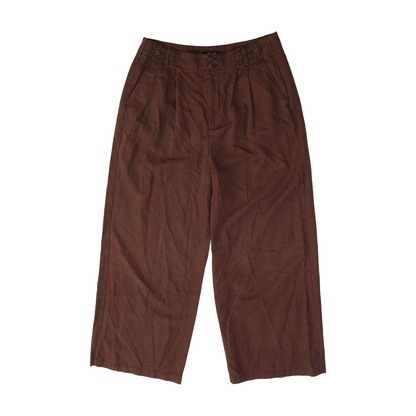 Brown Wide Leg Pants