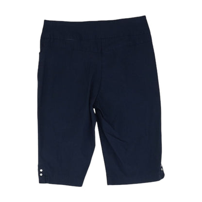 Navy Solid Shorts