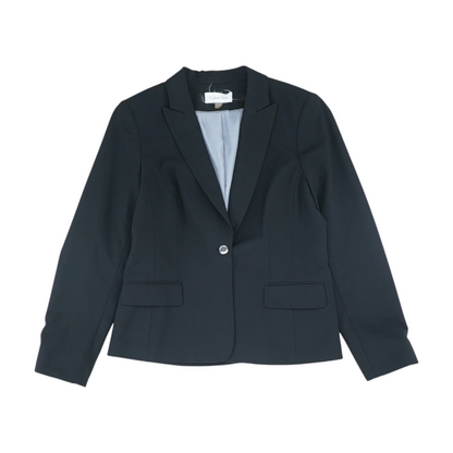 Black Solid Blazer