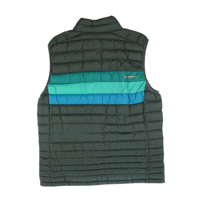 Green Color Block Vest