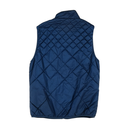Blue Solid Active Vest