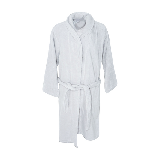 Gray Solid Robe