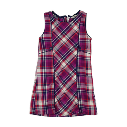 Multi Plaid Dress