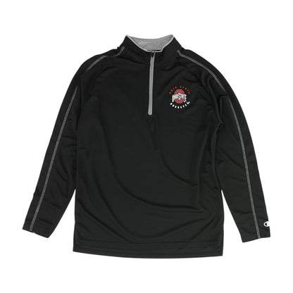 Black Ohio State Buckeyes 1/4 Zip Pullover