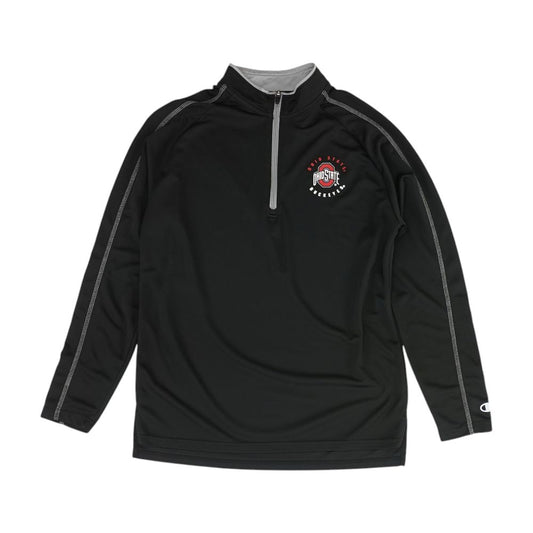 Black Ohio State Buckeyes 1/4 Zip Pullover