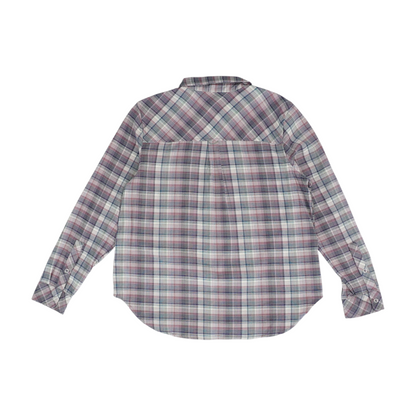 Pink Plaid Button Down