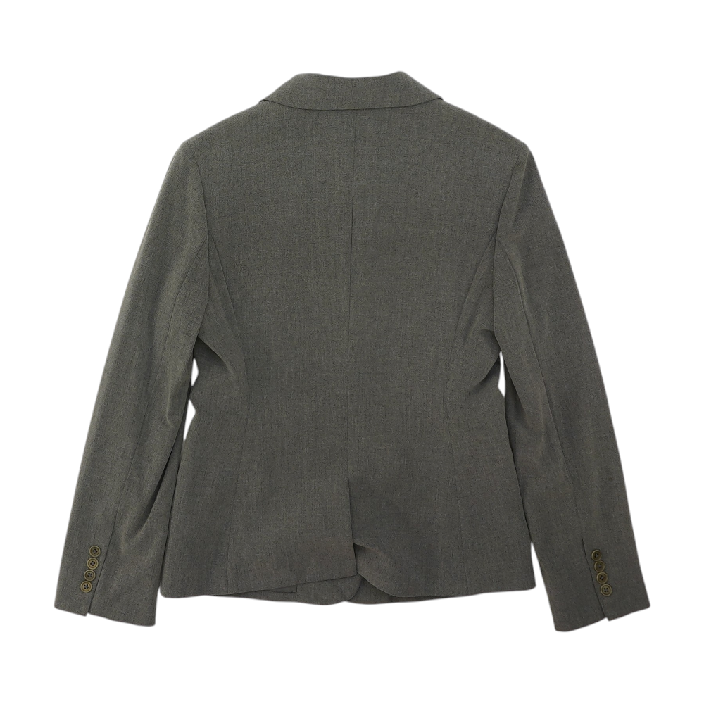 Gray Solid Blazer