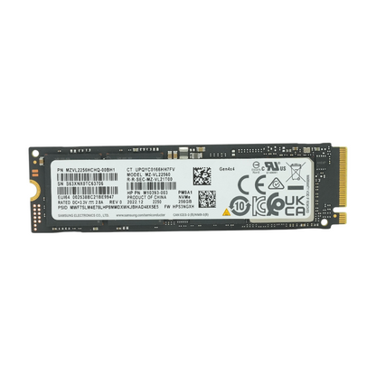 256GB Internal NVMe SSD