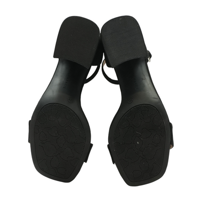 Black Block Heels