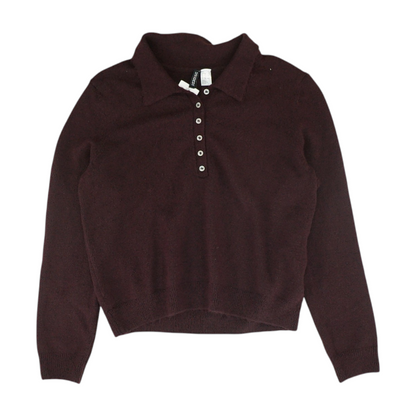 Burgundy Pullover Sweater