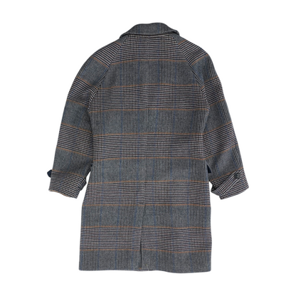 Blue Houndstooth Coat