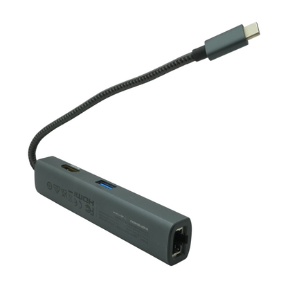 Black PowerExpand+5-in-1 USB-C Ethernet Hub