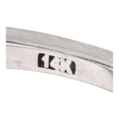 5/8 ctw 14K White Gold Diamond Band Ring
