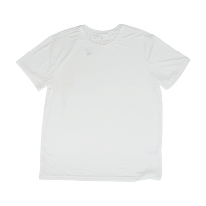 White Solid Active T-Shirt