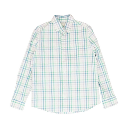 Multi Check Long Sleeve Button Down