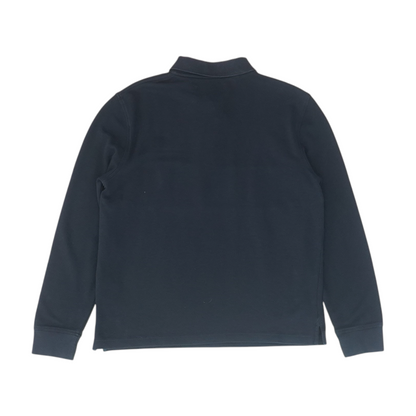 Navy Color Block 1/4 Zip Pullover