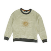 Green Solid Sweatshirt Pullover
