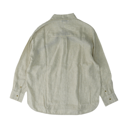 Beige Button Down