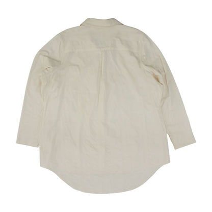 Ivory Striped Button Down