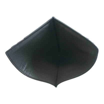 Gray Saffiano Leather Card Holder