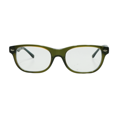 Green RB 1555 Oval Prescription Eyewear