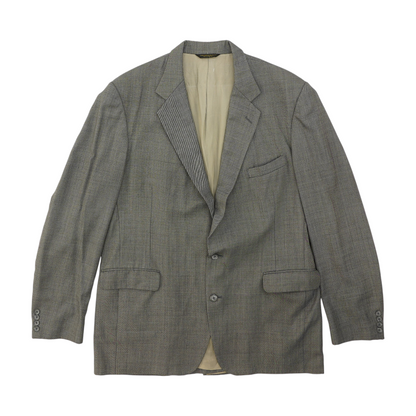 Vintage Gray Solid Sport Coat