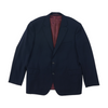 Navy Solid Suit Jacket