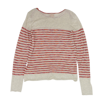 Gray Striped Blouse