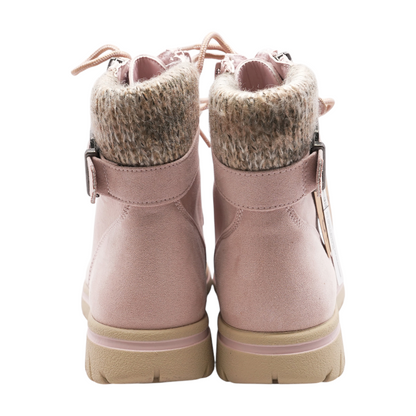 Pink Ankle Boots