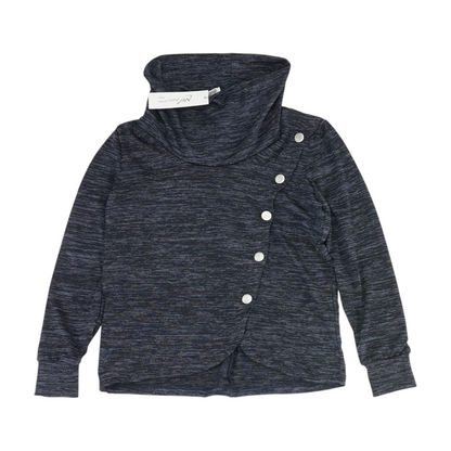 Navy Petite Pullover Sweater
