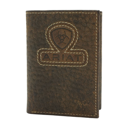 Brown Trifold Wallet