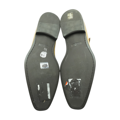 Tan Slip-On Dress Shoes