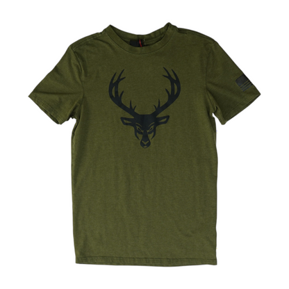 Green Solid T-Shirt