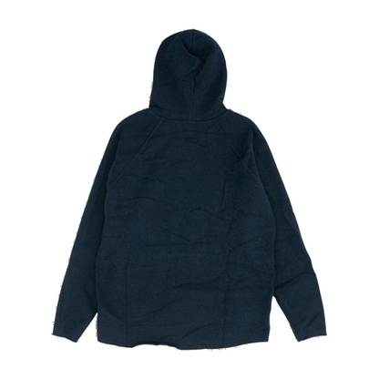 Navy Solid Hoodie Pullover