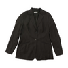 Barry Bricken Vintage Black Striped Blazer – Image 1