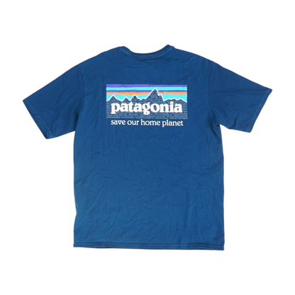 Blue Solid T-Shirt