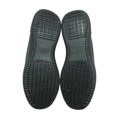 Black Boat Shoe Flats