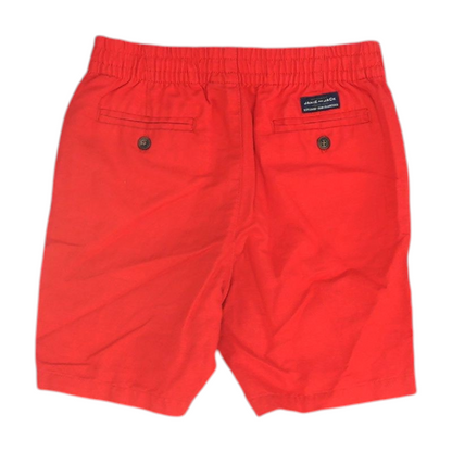 Red Knit Shorts
