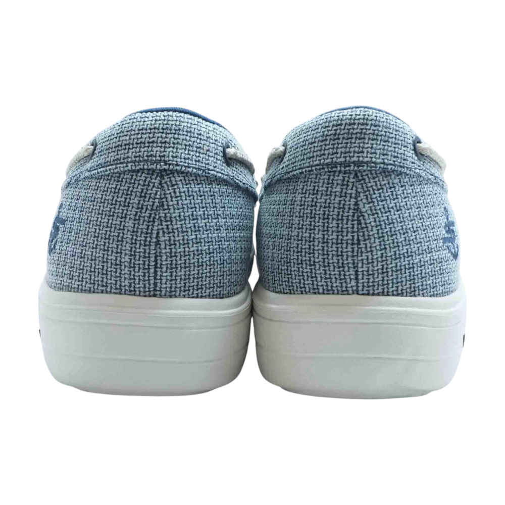 Navy Slip-On Flats