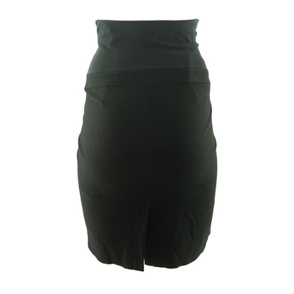 Black Maternity Mini Skirt