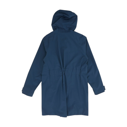 Blue Solid Rain Coat