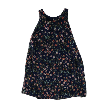 Navy Floral Dress