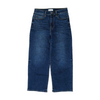 Navy Wide Leg Jeans