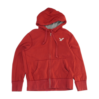 Red Solid Active Jacket